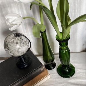 Italian glass bud vase